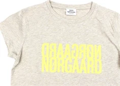 Mads Nørgaard oatmeal melange t-shirt Tuvina